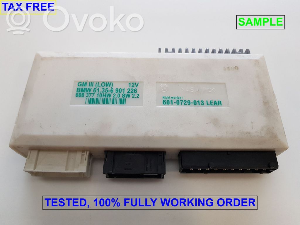 BMW 7 E38 Central body control module 