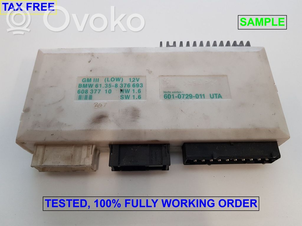 BMW 7 E38 Central body control module 