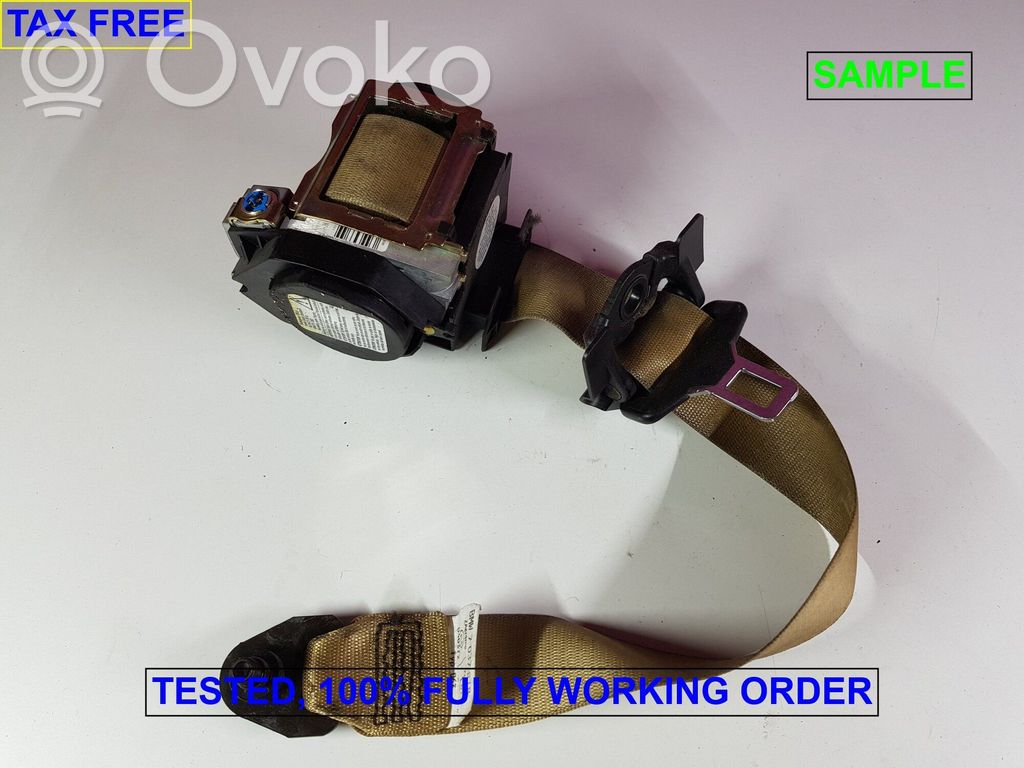BMW 7 E65 E66 Front seatbelt 