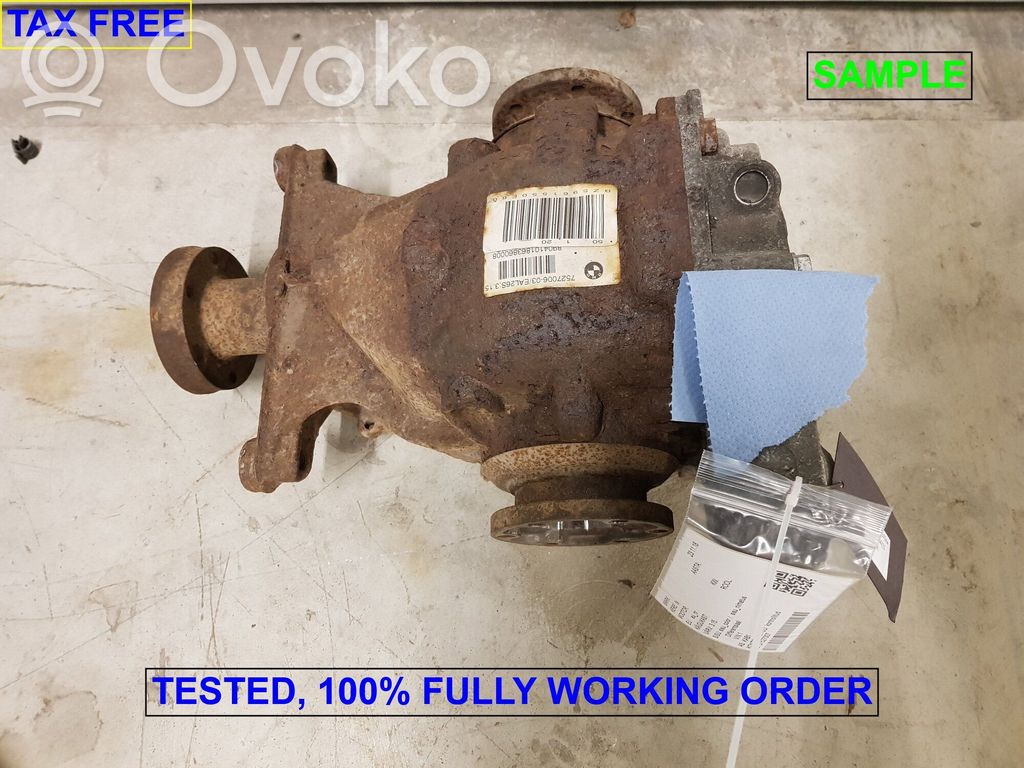 BMW 5 E60 E61 Rear differential 