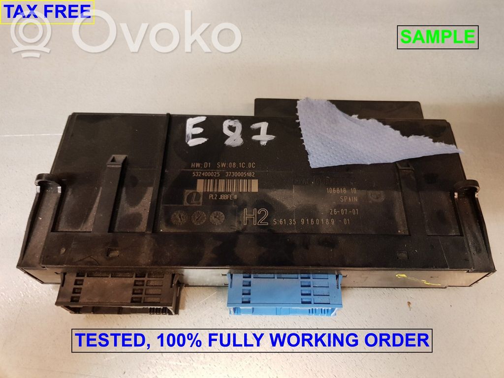 BMW 3 E90 E91 Citu veidu vadības bloki / moduļi 