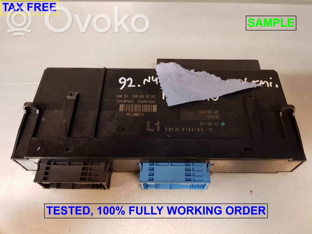 BMW 3 E90 E91 Other control units/modules 