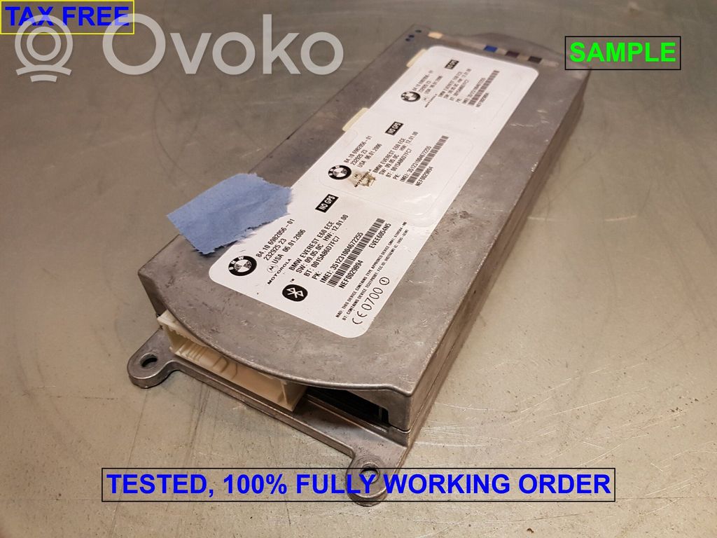 BMW 5 E60 E61 Bluetooth control unit module 