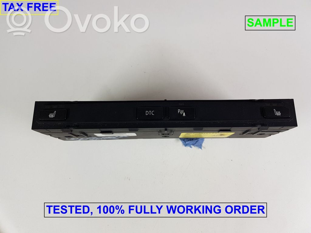 BMW 5 E60 E61 Central console control unit 