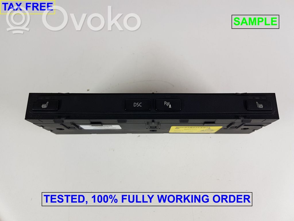 BMW 5 E60 E61 Central console control unit 