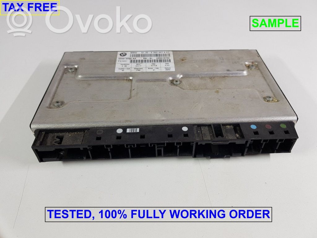 BMW 5 E60 E61 Seat control module 