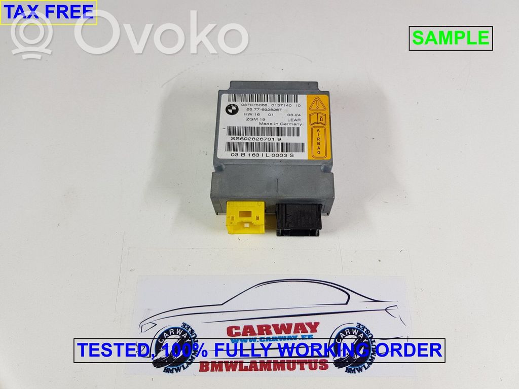 BMW 7 E65 E66 Central body control module 
