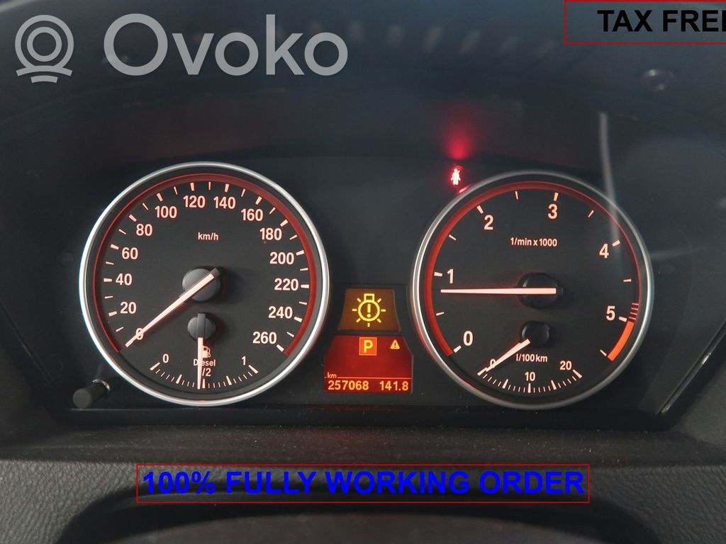 BMW X5 E70 Speedometer (instrument cluster) 