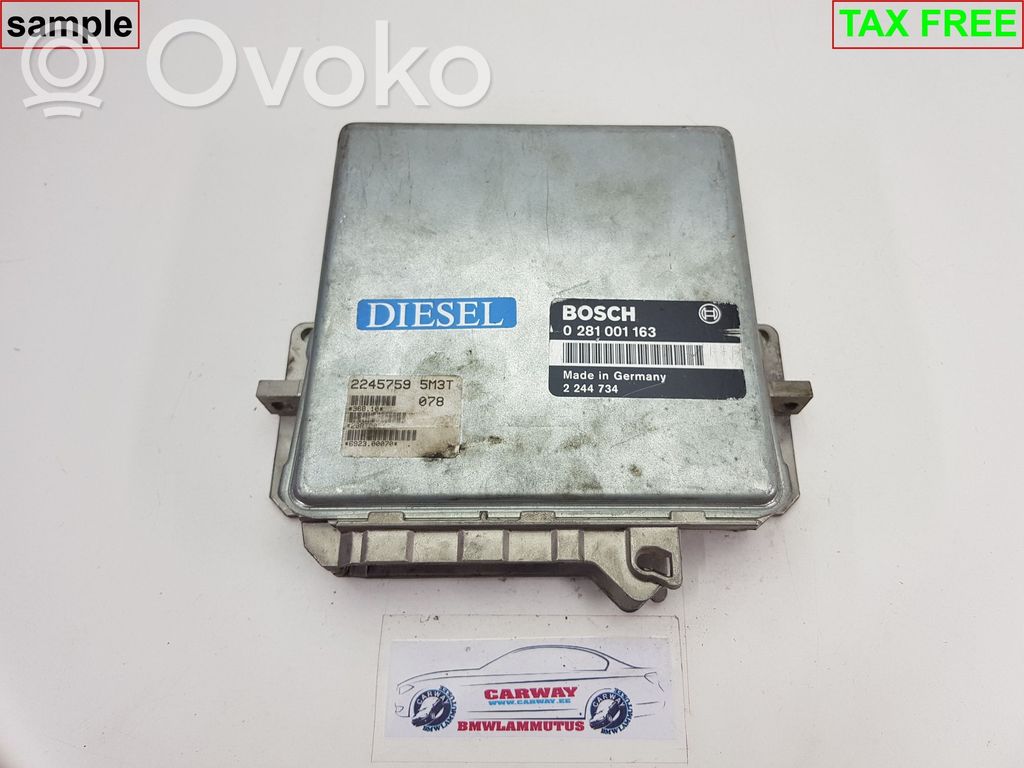 BMW 5 E34 Engine control unit/module 