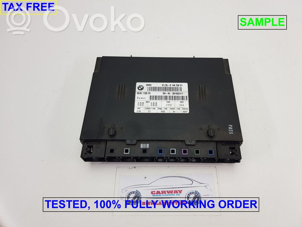 BMW 5 E60 E61 Seat control module 