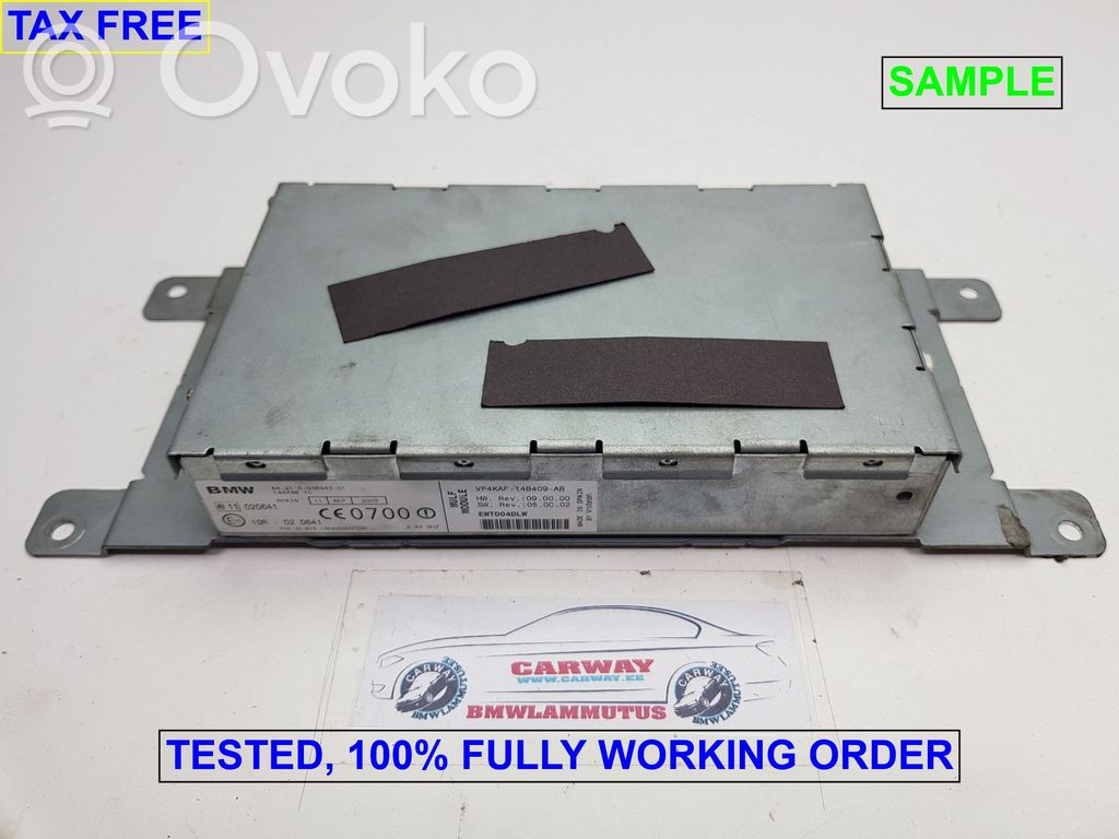 BMW X5 E70 Bluetooth control unit module 