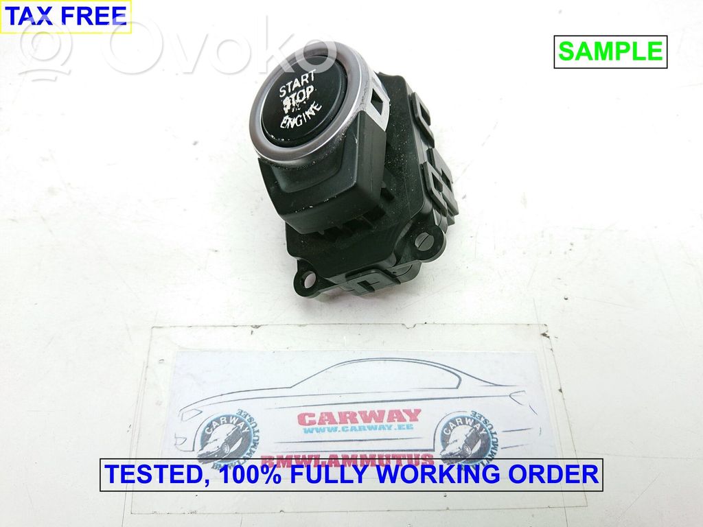 BMW 5 F10 F11 Engine start stop button switch 