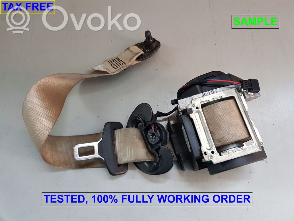 BMW 7 E65 E66 Front seatbelt 