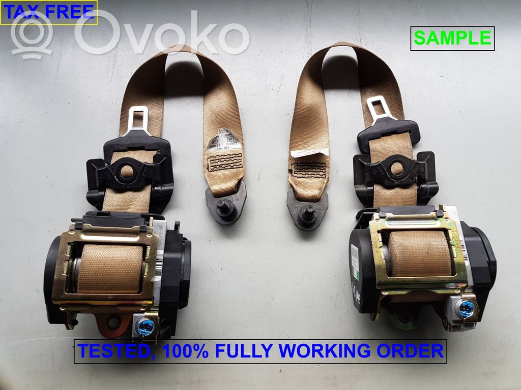 BMW 7 E65 E66 Front seatbelt 
