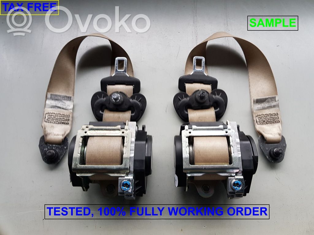 BMW 7 E65 E66 Front seatbelt 