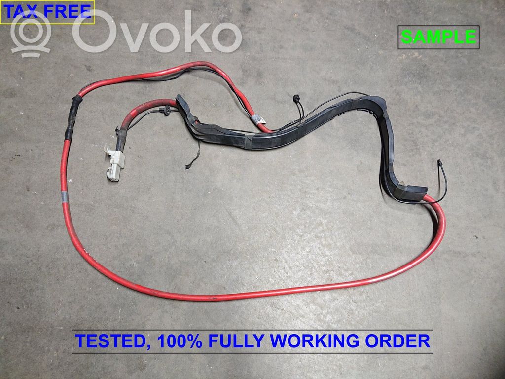 BMW 5 E60 E61 Positive cable (battery) 