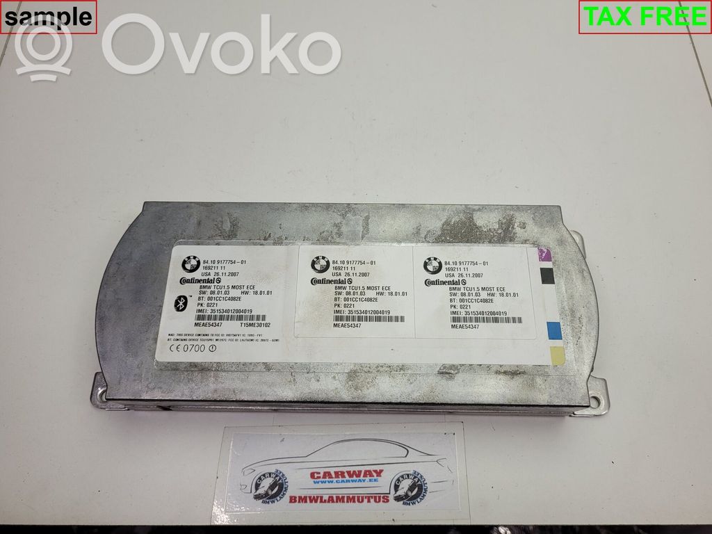 BMW 5 E60 E61 Bluetooth control unit module 
