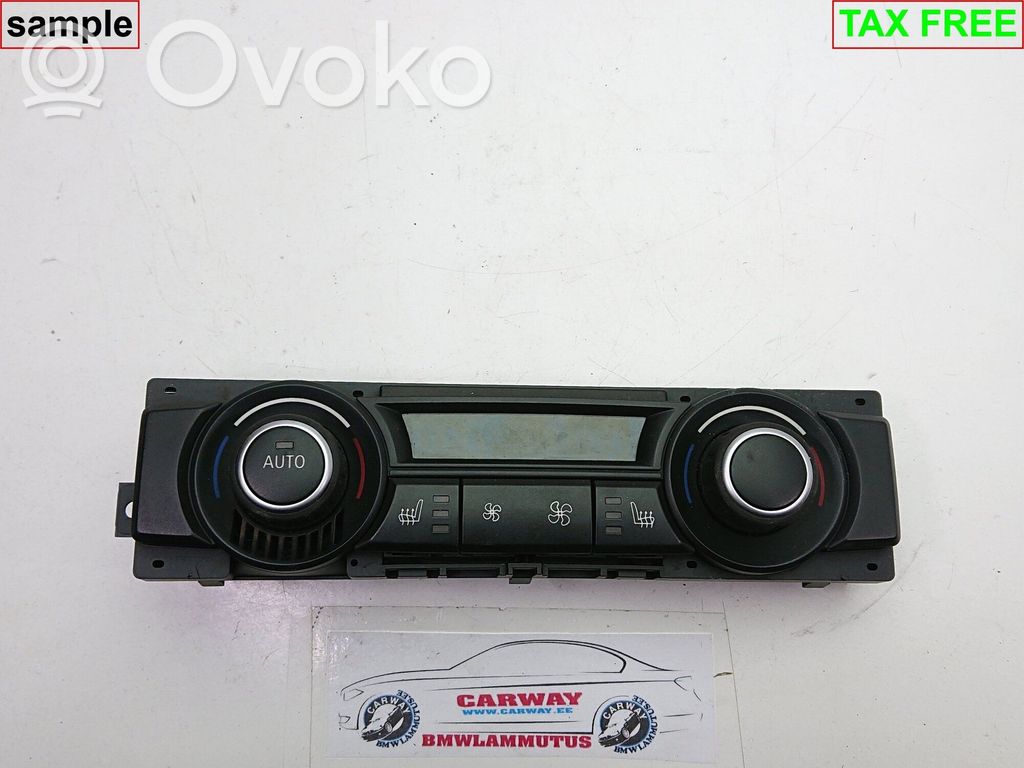 BMW X6 E71 Other air conditioning (A/C) parts 
