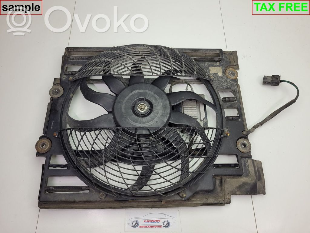 BMW 5 E39 Elektrinis radiatorių ventiliatorius 