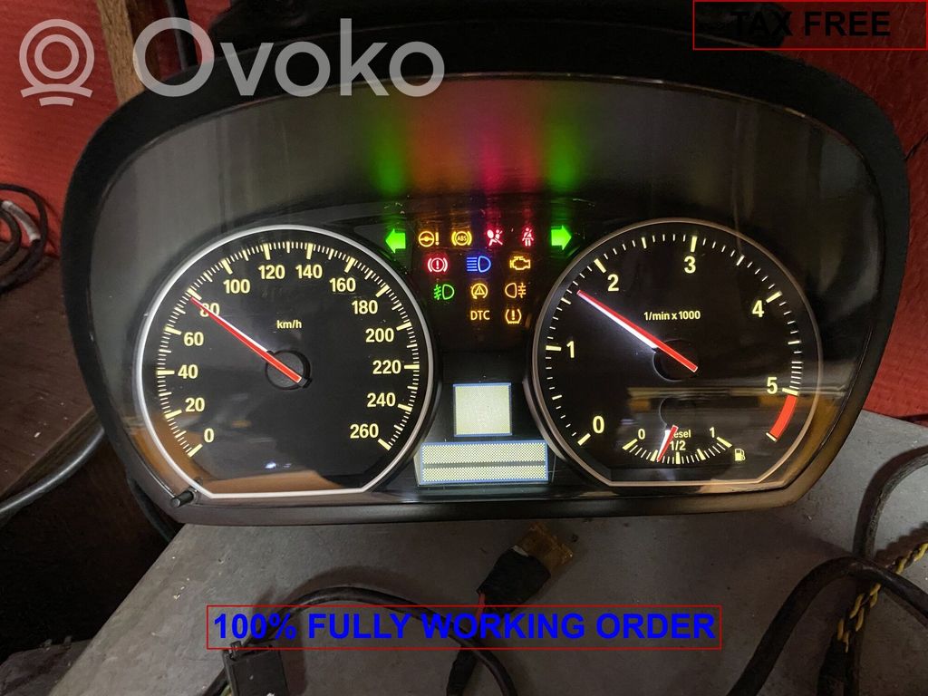 BMW 1 E82 E88 Speedometer (instrument cluster) 