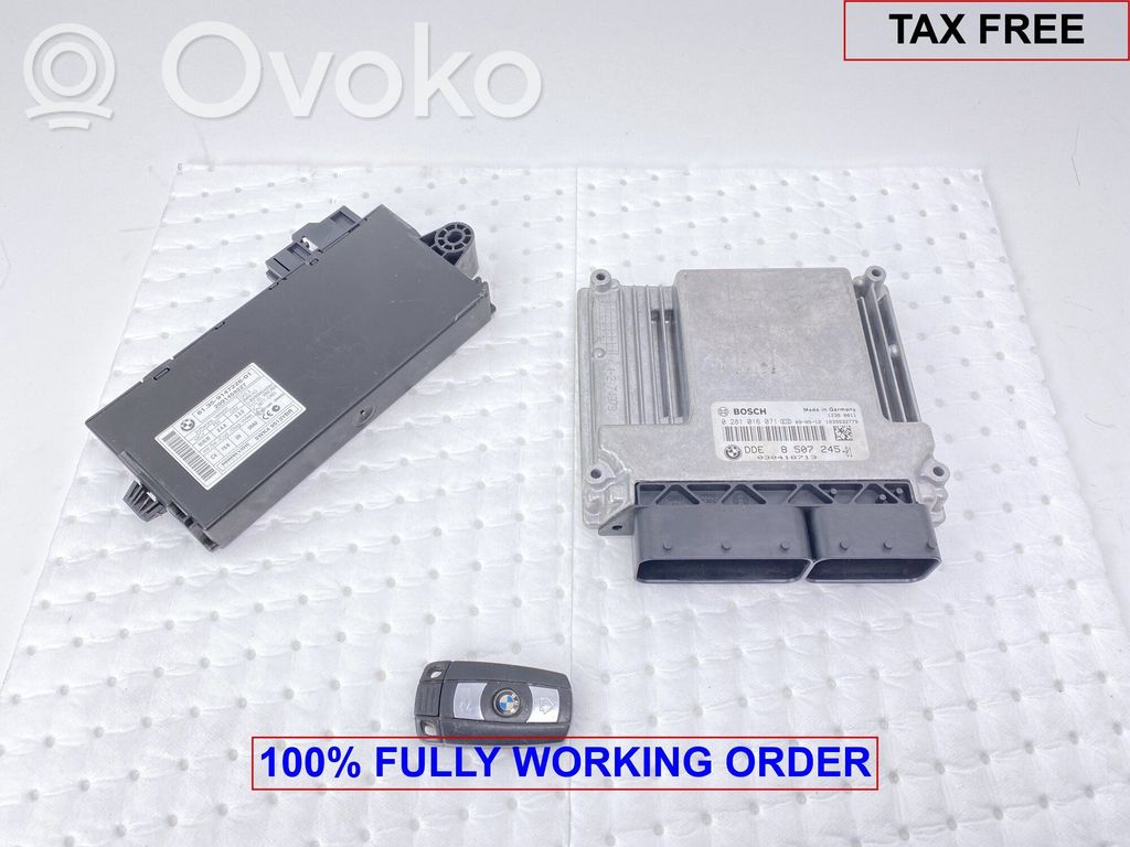 BMW 1 E82 E88 Engine ECU kit and lock set 