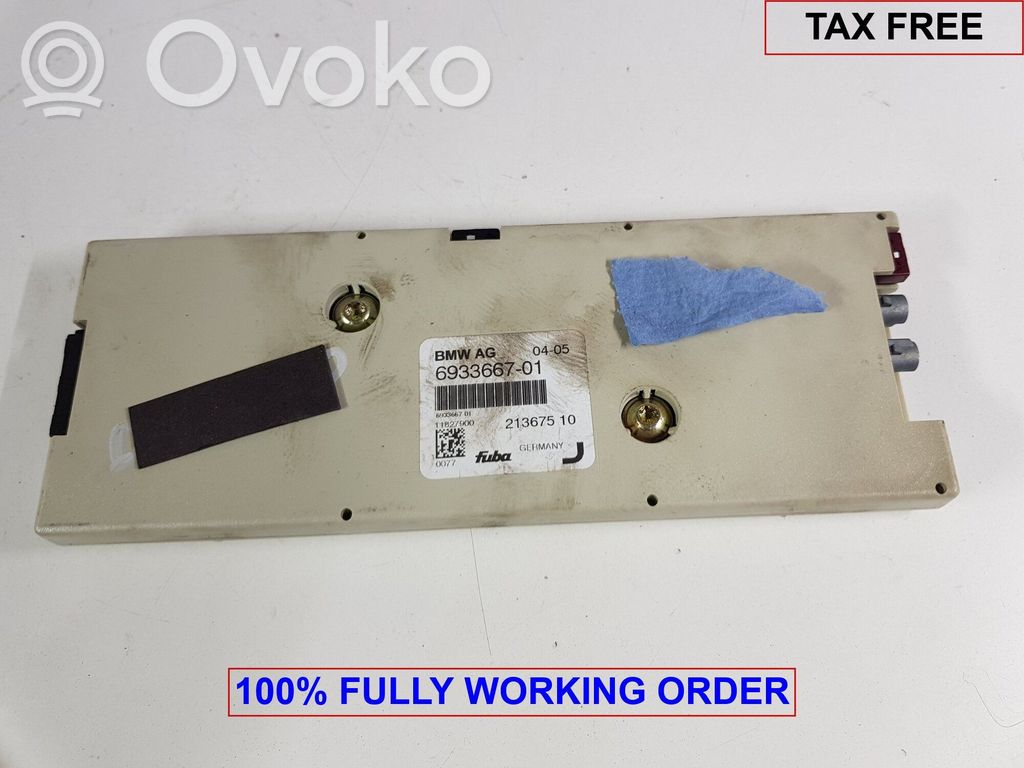 BMW 7 E65 E66 Antenos stiprintuvas 