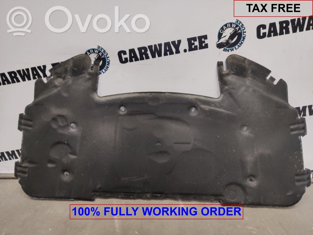BMW 3 E90 E91 Garso izoliacija variklio dangčio 