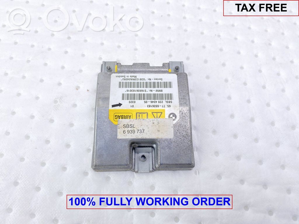 BMW 5 E60 E61 Airbag control unit/module 