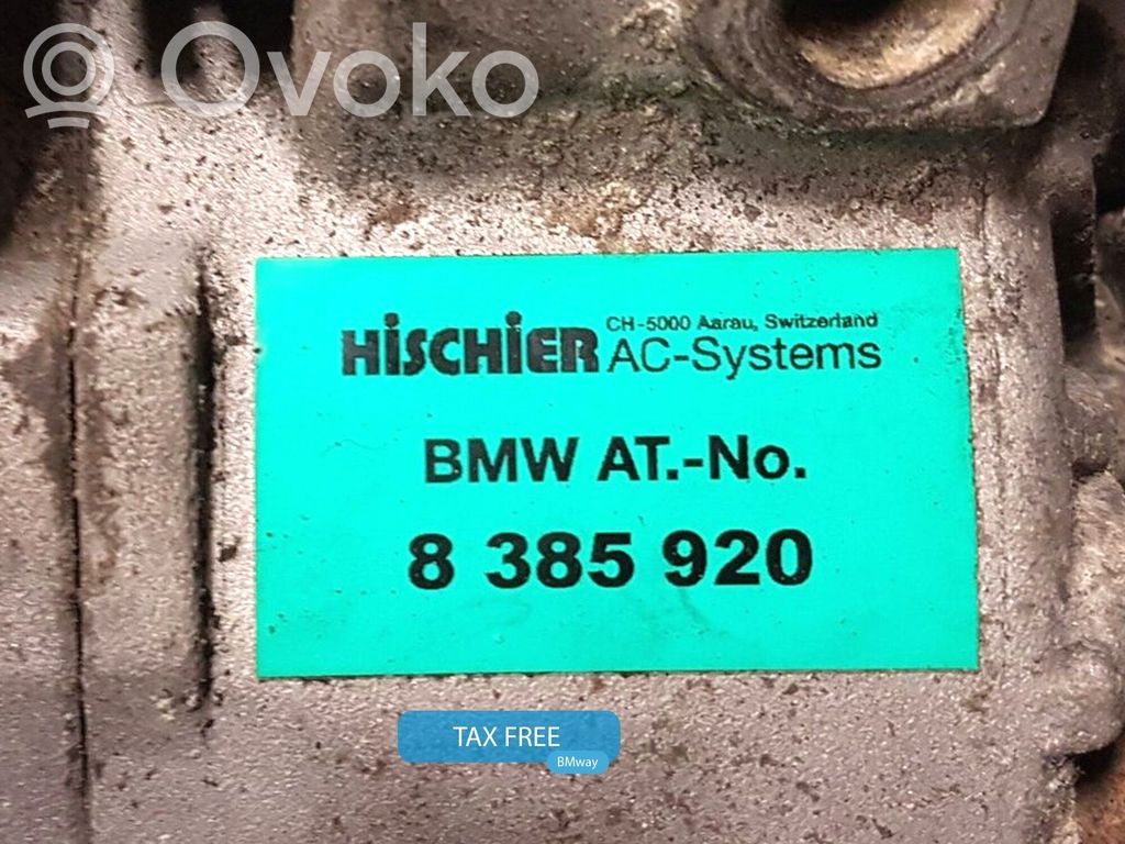 BMW 7 E38 Air conditioning (A/C) compressor (pump) 