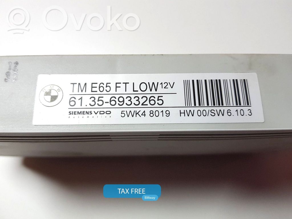 Oven ohjainlaite/moduuli   6964141,61356933265,61356964141,0390485,0395477,0407115,6933265,6964141