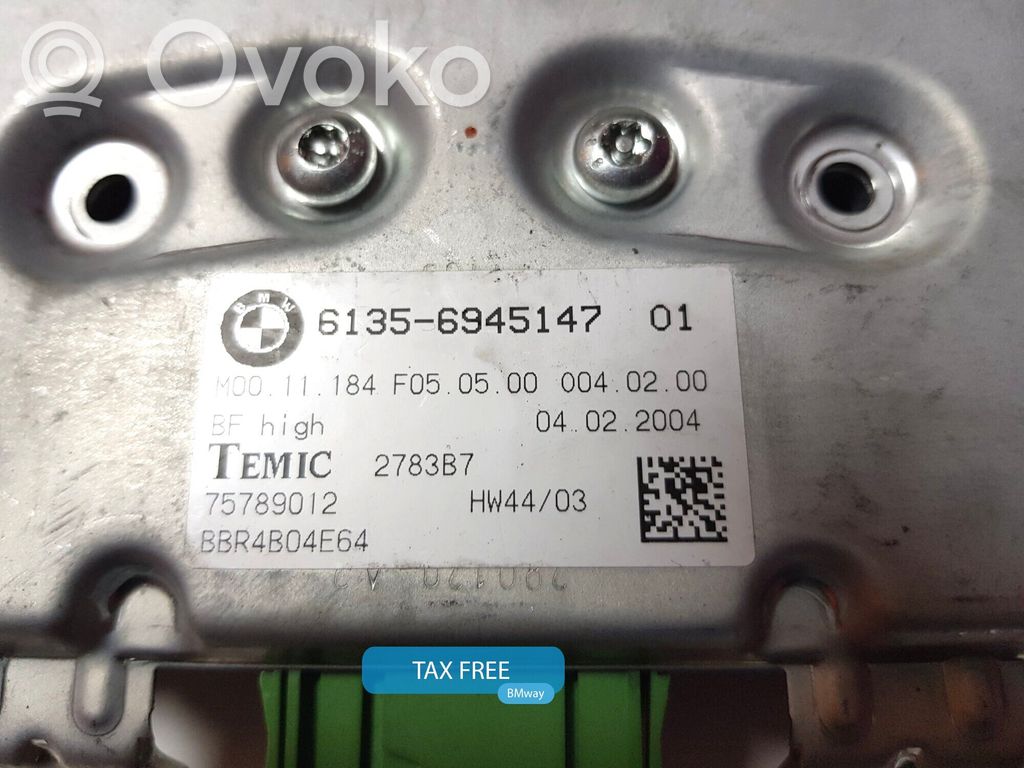 BMW 5 E60 E61 Türsteuergerät 