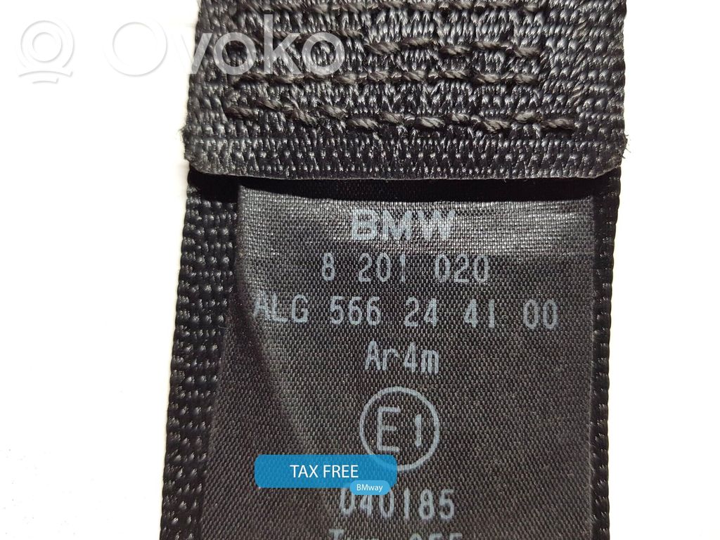 BMW 3 E46 Cinturón trasero 