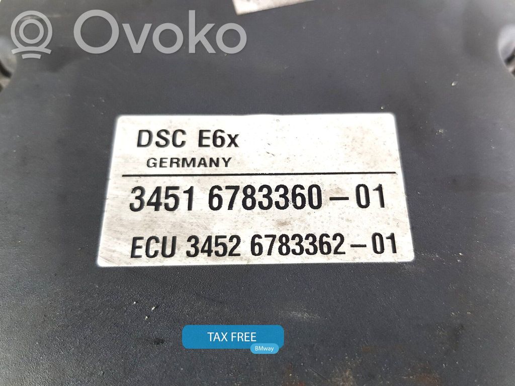 BMW 5 E60 E61 ABS-pumppu 
