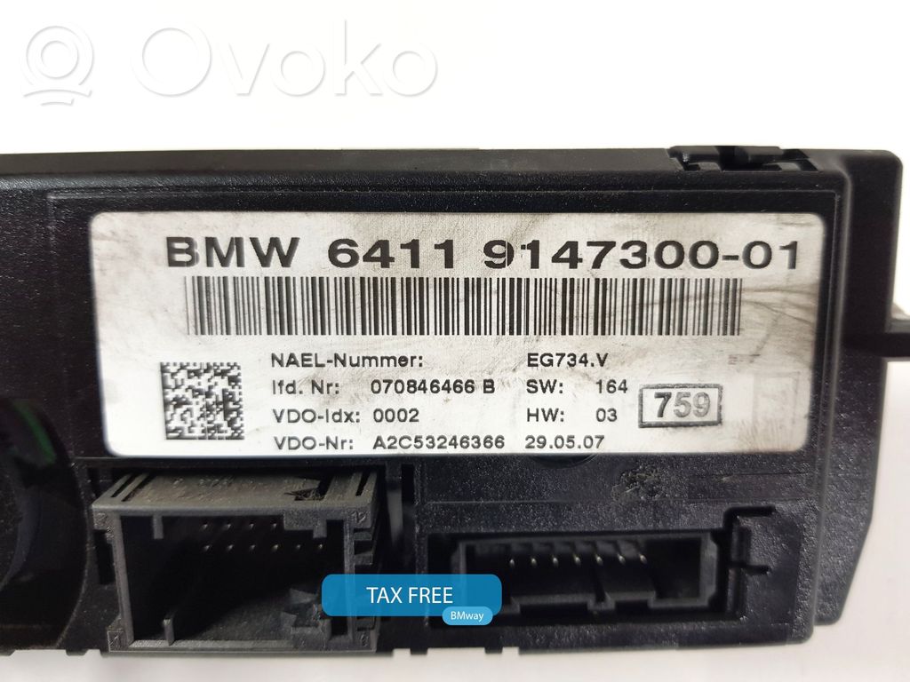 Unidad de control climatización   9147300,9147300,64119147300,6977489,9119687,9147300,9162984,9168115,9199261