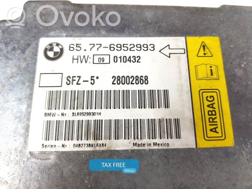 BMW 5 E60 E61 Airbagsteuergerät 