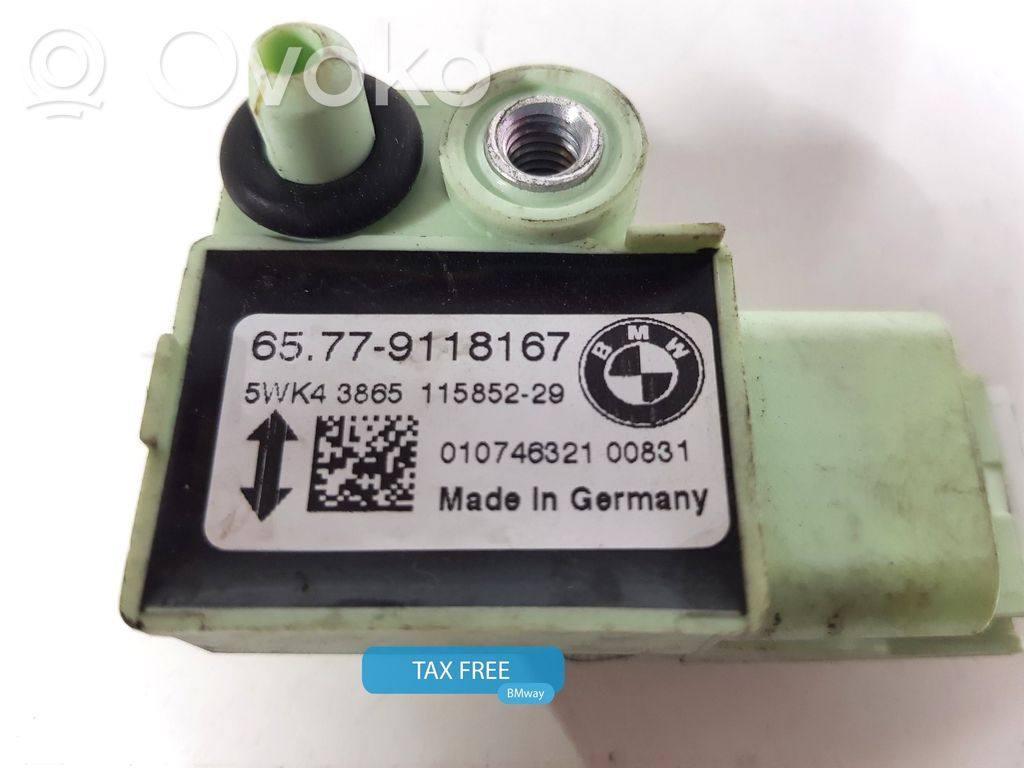 Airbag deployment crash/impact sensor   9118167,9118167,65779118167,0391033,0398442,0412214,6978822,9118167,9118168