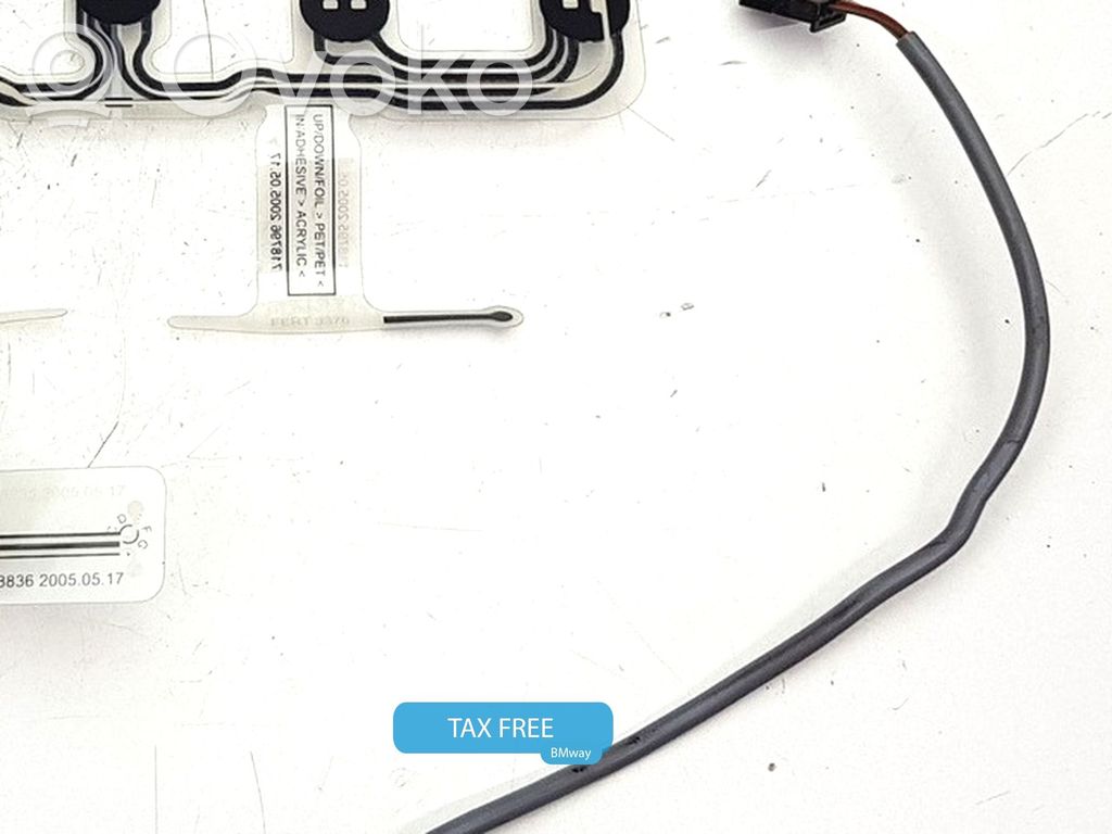 BMW 5 E60 E61 Steuergerät Sitz 