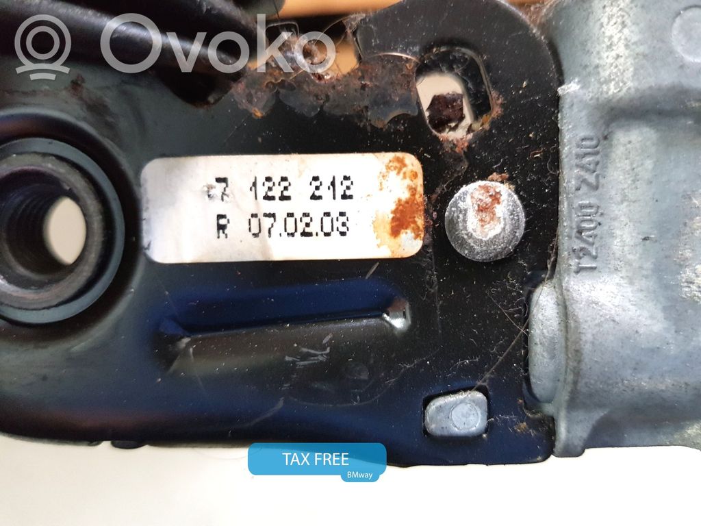 BMW 7 E65 E66 Etuistuimen turvavyö 