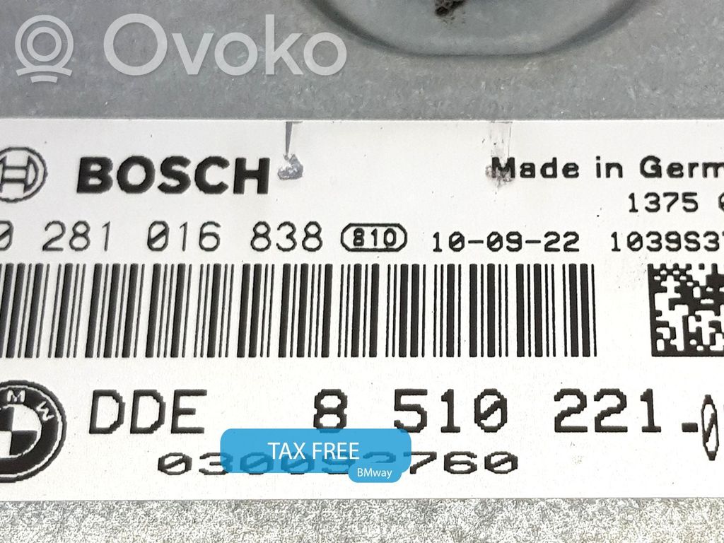Motorsteuergerät/-modul   8510221,8510221,13618510221,7823513,7823973,8506086,8506377,8506444,8507136,8510221