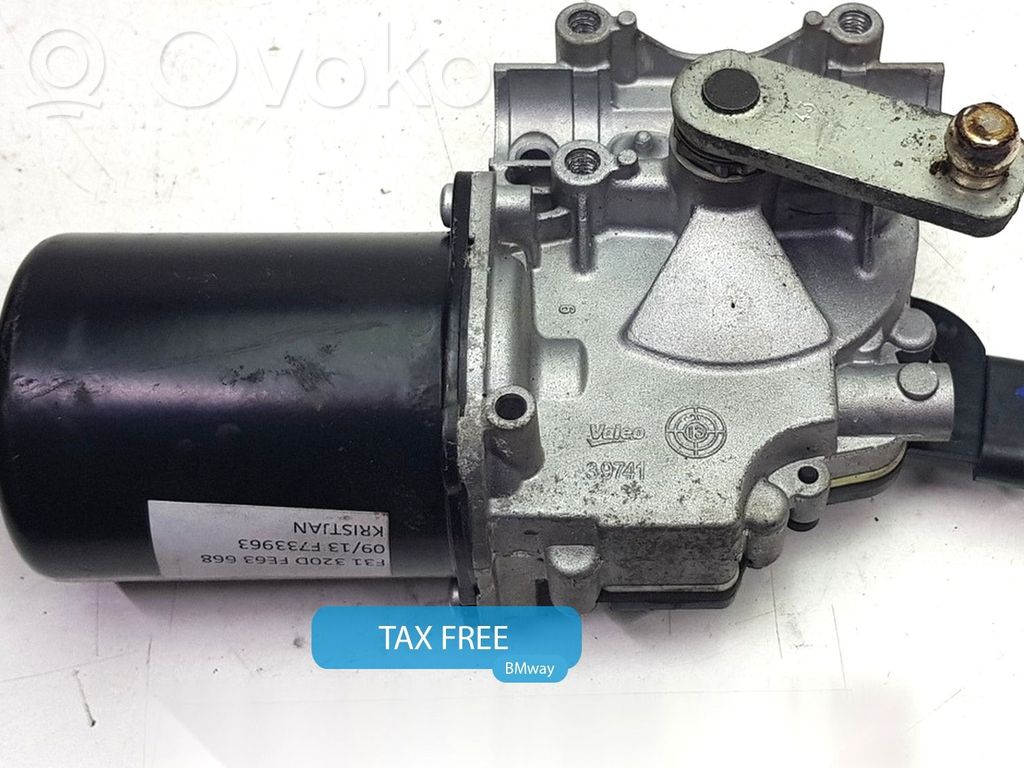 BMW 3 F30 F35 F31 Silniczek wycieraczek szyby przedniej / czołowej 
