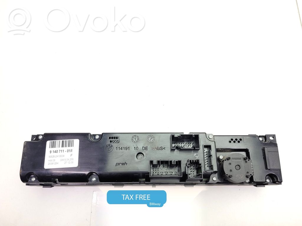 BMW X6 E71 Panel klimatyzacji 