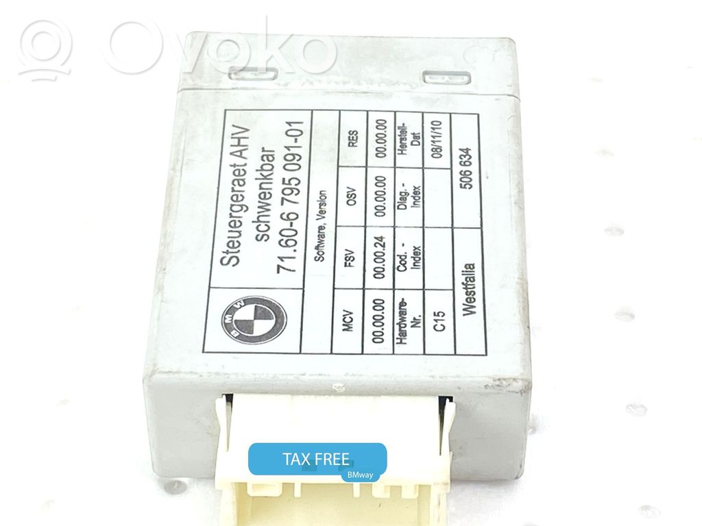 BMW 3 E90 E91 Unitate/modul de comandă remorcă cu bară de tractare 