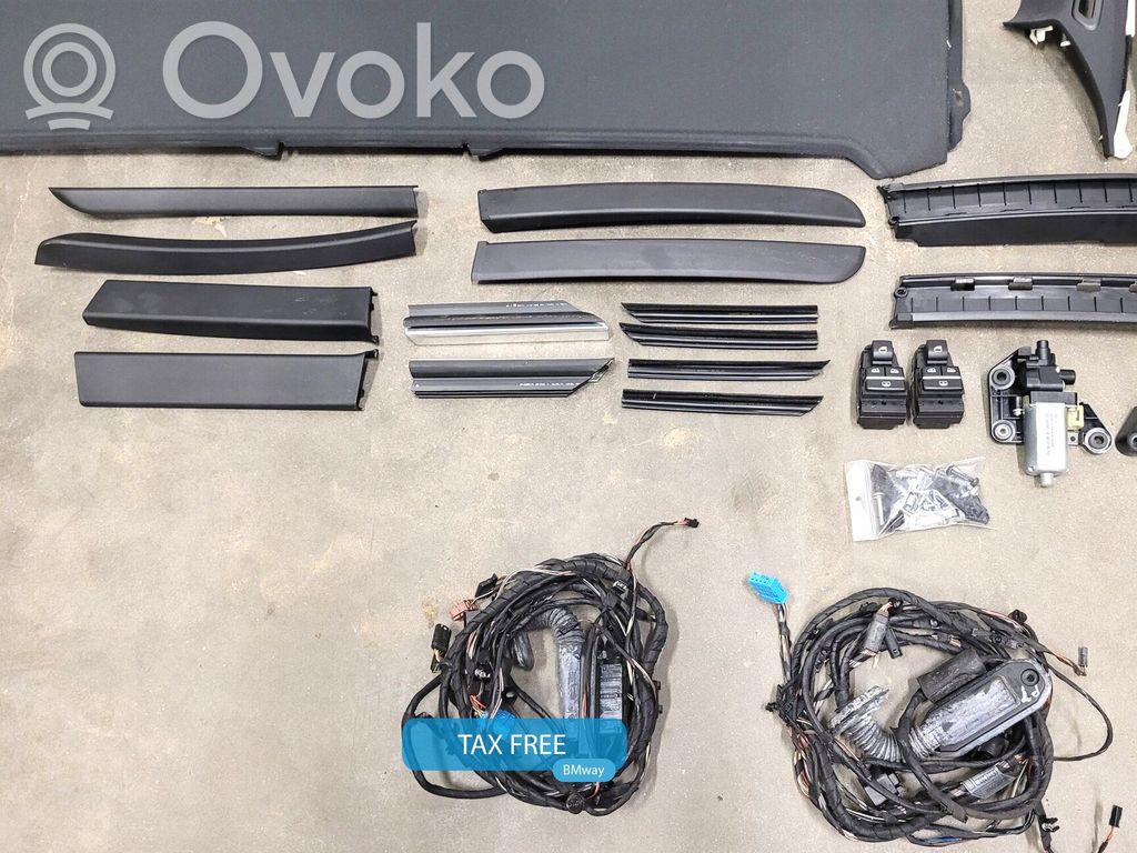 BMW 7 F01 F02 F03 F04 Parasolar/cortină geam ușă spate 
