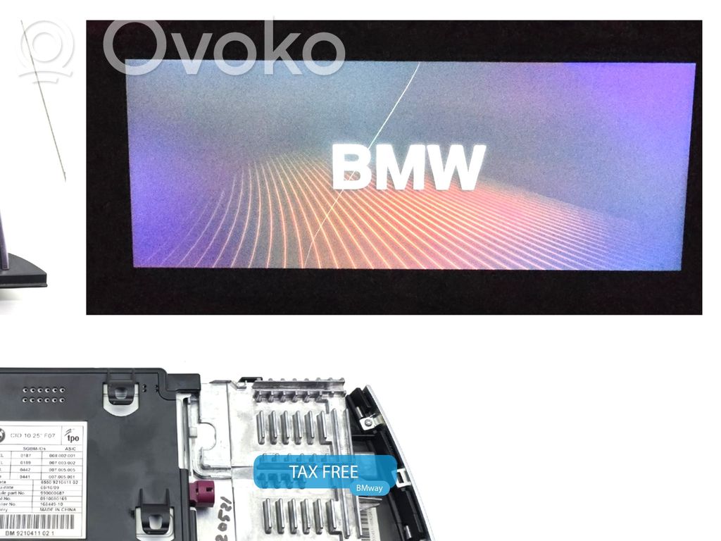 BMW 5 GT F07 Monitor / wyświetlacz / ekran 