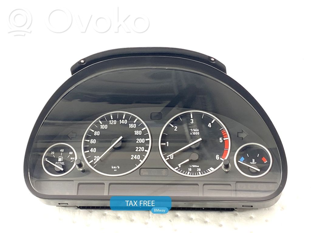 BMW X5 E53 Vitezometru (grup de instrumente) 