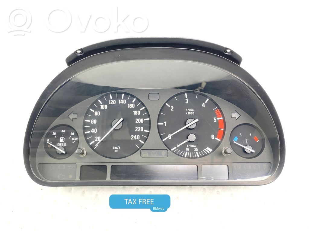 BMW 7 E38 Vitezometru (grup de instrumente) 