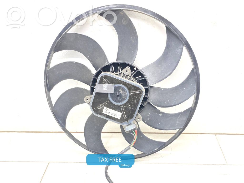 BMW 3 F30 F35 F31 Wentylator / Komplet 