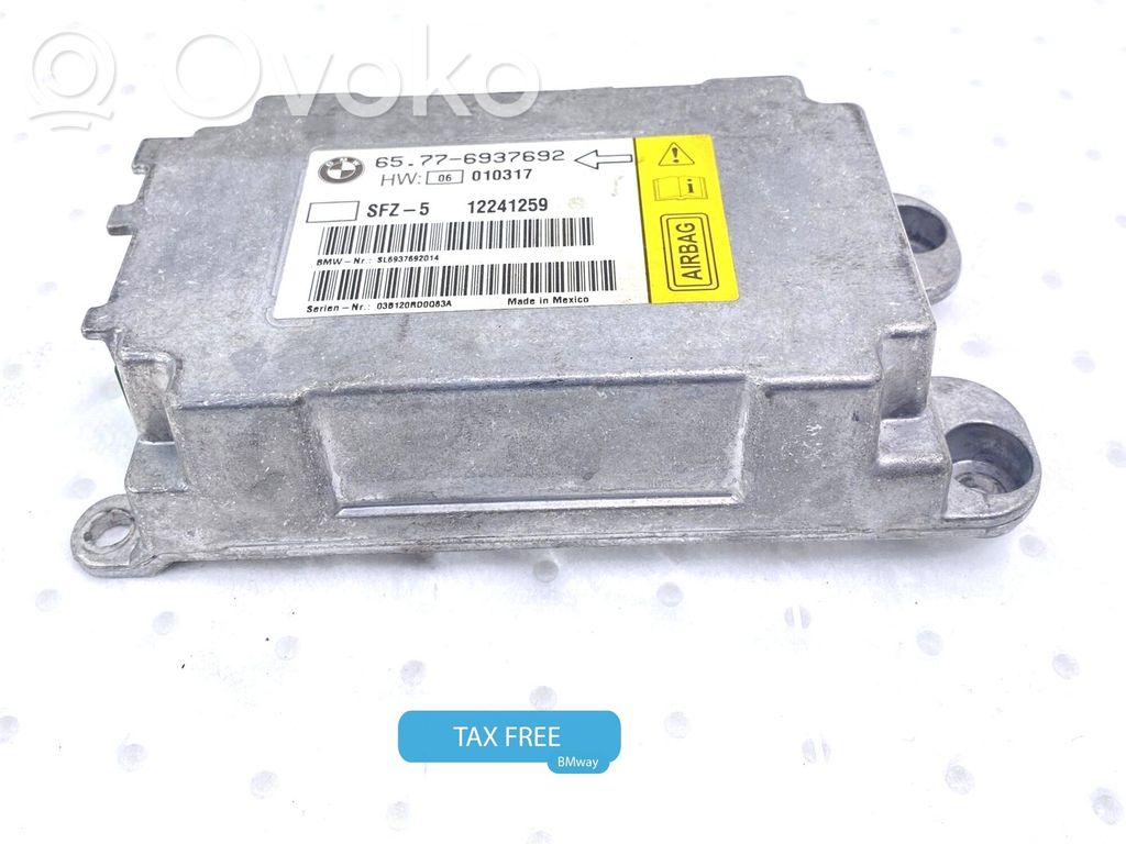 BMW 5 E60 E61 Airbagsteuergerät 