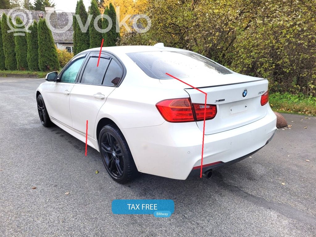 BMW 3 F30 F35 F31 Ćwiartka tylna 