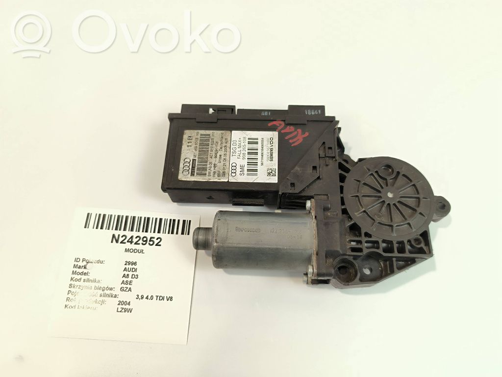 Front door window regulator motor   4E1959801B,998091108,5WK45671HBF,4E1910802B,998265108
